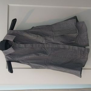 Asymmetrical peplum top